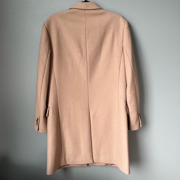 Club Monaco Camel Topcoat, Size 38 - Picture 2 of 5